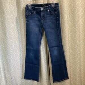 White House Black Market Blue Boot Cut Jeans